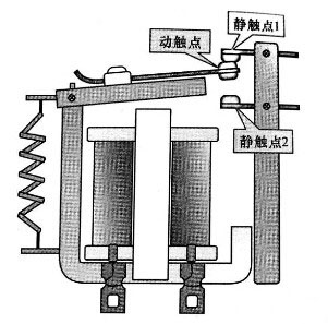 继电器的转换触点