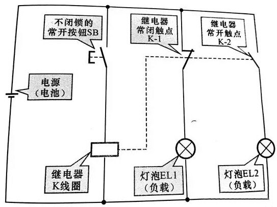 继电器的工作原理图